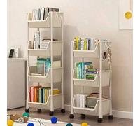 Shein Estantería móvil, estantería de almacenamiento de juguetes de pie, carrito de almacenamiento de aperitivos de cocina, gabinete de almacenamiento de us