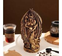 Shein Estatua clásica de la diosa Lilith de resina, pieza de arte mitológico independiente, adecuada para altares paganos, decoración interior y exterior, a