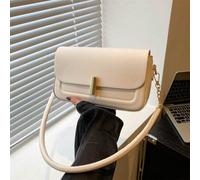 Shein Este bolso de hombro con solapa de estilo minimalista, casual y de moda es adecuado para ir de compras, llevar carteras y es especialmente apropiado p