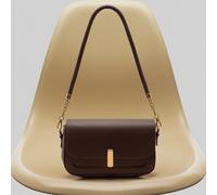 Shein Este bolso de hombro con solapa volteable, de moda, casual y minimalista, es adecuado para ir de compras, llevar carteras y es especialmente apropiado