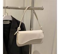 Shein Este bolso de moda y minimalista presenta un diseño de solapa asimétrico y una correa para el hombro ajustable, adecuado para ir de compras, llevar un