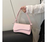 Shein Este bolso de moda y minimalista presenta un diseño de solapa asimétrico y una correa para el hombro ajustable, adecuado para ir de compras, llevar un