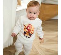 Shein Este conjunto de sudadera con estampado del Rey Mono para niños pequeños presenta un diseño único, tela de alta calidad y un fuerte patrimonio cul