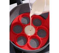 Shein Este molde de silicona para panqueques se puede usar para hacer huevos fritos, panqueques, chocolates, etc. Las formas del molde incluyen corazón, cua