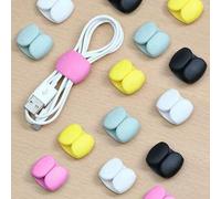 Shein Este organizador de cables hace que la gestión de cables sea sin esfuerzo. Hecho de material PP versátil, es adecuado para organizar cables de escrito