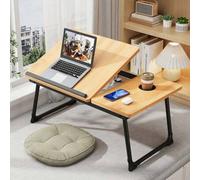 Shein Este soporte para portátil ajustable y plegable también se puede utilizar como una pequeña mesa portátil o mesa auxiliar. Es adecuado para diversas oc