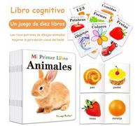 Shein Estos 10 libros en español están diseñados para mejorar el vocabulario temprano, ampliar los horizontes y promover el desarrollo del lenguaje. Los col