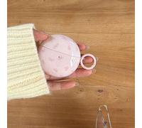 Shein Estuche colgante para auriculares con lazo rosa minimalista, compatible con Huawei Freebuds 7i, Freebuds 2, Freebuds SE3, Freebuds 5i, Pro 3, estilo c