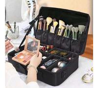 Shein Estuche de maquillaje profesional de gran capacidad, adecuado para carrito, multifuncional para hombro/mochila, caja de almacenamiento de cosméticos p