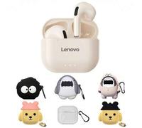 Shein Estuche de protección para auriculares Bluetooth LP40 II, auriculares deportivos intraurales con graves potentes, HD para llamadas, micrófono, baja l