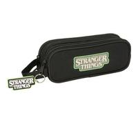 Shein Estuche de Stranger Things Para Niños y Niñas - Estuche Infantil Ligero y Compacto Con Varios Compartimentos con Cierre de Cremallera y Amplio Espacio