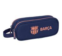 Shein Estuche del F.C.Barcelona 2ª Equipación Para Niños y Niñas - Estuche Infantil Ligero y Compacto Con Varios Compartimentos con Cierre de Cremallera y A