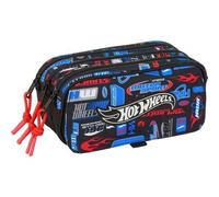 Shein Estuche Hot Wheels Escolar Para Niños y Niñas - Estuche Infantil Con Varios Compartimentos Con Cremallera, Ligeros y Compactos - Estuche Con Amplio Es