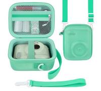 Shein Estuche para cámara de impresión instantánea compatible con cámara Gofunly, bolsa para cámara digital para Esoxoffore/LETSHAHA/JPVERLY/Hangrui, almace