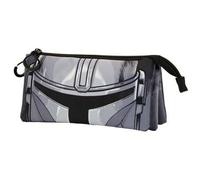 Shein Estuche Portatodo Triple FAN The Mandalorian Helmet 23x11x10cm Estuches Escolares Producto Oficial ✔Entrega 24/48h en España ( Peninsula )