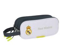 Shein Estuche Real Madrid Equipación 25/26 Escolar Para Niños y Niñas - Estuche Infantil Con Varios Compartimentos Con Cremallera, Ligeros y Compactos -