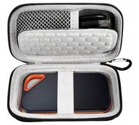 Shein Estuche rígido compatible con SanDisk Extreme PRO 500GB 1TB 2TB 4TB SSD portátil externo. Funda de transporte para Crucial X8 Unidad de estado sólido