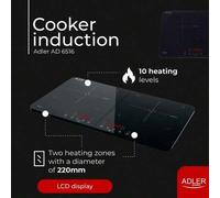 Shein Estufa de camping portátil, cocina de viaje, cocina de camping eléctrica - Diseño compacto, temperatura ajustable
