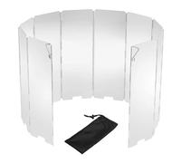 Shein Estufa De Gas Para Exteriores De 10 Placas, Protector Contra El Viento, Quemador De Cocina Para Acampar Plegable De Aluminio, Pantalla A Prueba De Vie