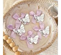 Shein Etiquetas acrílicas personalizadas con mariposa, etiqueta de recuerdo para fiesta de 16 años, etiqueta de regalo para ceremonia de mayoría de edad, et