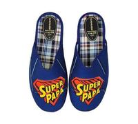 Shein Eva Zorteon - Zapatillas de casa para Hombre , Con estampado de Super Papá. Ideales para regalar a papas. Marca ALCALDE.