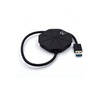 Shein Ewent EW1138 hub de interfaz USB 3.2 Gen 1 (3.1 Gen 1) Type-A 5000 Mbit/s Negro
