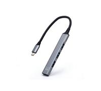 Shein Ewent EW1145 hub de interfaz USB 3.2 Gen 1 (3.1 Gen 1) Type-C 5000 Mbit/s Gris, Plata