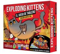 Shein Exploding Kittens: The Board Game Super Fan Ed. - Juego de cartas - Para toda la familia - A partir de 7 años - De 2 a 6 jugadores - 20min por partida