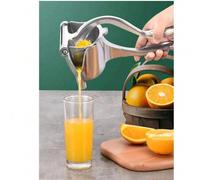 Shein Exprimidor manual de acero inoxidable espesado exprimidor de jugo de naranja caña de azúcar exprimidor de jugo de naranja exprimidor de jugo de limón