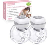 Shein Extractor de leche eléctrico portátil con 3 modos y 12 niveles, montaje de 5 segundos, modo de memoria, pantalla LCD, extractor de leche eléctrico por