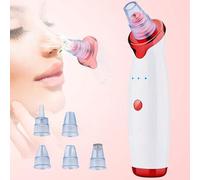 Shein Extractor de Puntos Negros, Aspirador Eléctrico de Poros para Extraer Puntos Negros, Acné, Comedones y Puntos Blancos, con Interfaz USB y 5 Niveles de