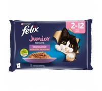 Shein Fantastic Junior Sobres En Gelatina Para Gatitos 4 X 85Gr ✅ Entrega de 2-5 días a España y Portugal (península)