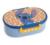 Shein Fiambrera Stitch Tales Con Sistema de Cierre Hermético y Sujeta Cubiertos en la Tapa - Fiambrera Stitch Tales Diseño Compacto y Ligero, Ideal Para Esc