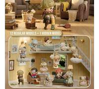 Shein Figura coleccionable de la serie DIMOO "If Today Were Monday The Eighth Day (The Missing Day)" - Diseño de decoración del hogar acogedor, juguete de c