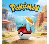 Shein Figura coleccionable de Pikachu Pokémon en Pokébola luminosa, llavero de Pokébola que brilla en la oscuridad para decoración de coche/escritorio | Dis