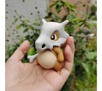Shein Figura de acción de Cubone de Pokémon de 8cm/3.15 pulgadas, modelo de juguete de decoración coleccionable, regalo de cumpleaños