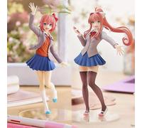 Shein Figura de acción de personaje de anime de Doki Doki Literature Club! Chica linda, aproximadamente 18CM de altura, Monika, Sayori, Natsuki, Yuri Figura