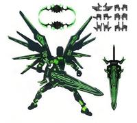 Shein Figura de acción impresa en 3D T13, figura de acción de mecha, muñeco 13 Robo, figura de acción Nova 13, regalo para coleccionistas, decoraciones de e