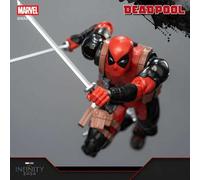 Shein Figura de acción original de Marvel Deadpool a escala 1/12, kit de modelo de Assembled, juguete de modelos de Deadbox móvil, figura de figura clásica