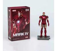 Shein Figura de acción y estatua decorativa artesanal de la serie Iron Man MK4 de puede usarse como regalo