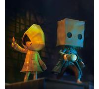 Shein Figura de anime de Mono Six de Little Nightmares, decoración de escritorio, coleccionable, pequeño regalo, adecuado para Halloween, Navidad