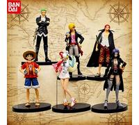 Shein Figura de Anime PVC Versión de Película FILM RED Roronoa Zoro Sanji Uta Estatua Coleccionable Modelo Adorno | Regalo Perfecto para Halloween, Acción d