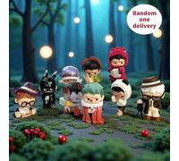 Shein Figura de caja ciega de la historia del teatro MONBOO, con un estilo único inspirado en el teatro, hecha de material PVC, decoración y colección de la