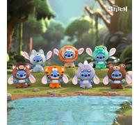 Shein Figura de peluche de la serie de animales salvajes Stitch en caja ciega, regalo de cumpleaños