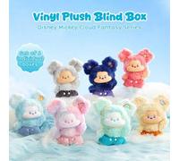 Shein Figura de peluche de vinilo de Mickey Mouse en caja misteriosa del país de los sueños de las nubes