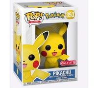 Shein Figura de vinilo, Coleccionable de Pikachu de Pokémon con caja de exhibición con ventana, N.º 353, etiqueta de minorista exclusiva "Solo en"