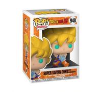 Shein Figura de vinilo Funko POP! Animación, Dragon Ball Z Super Saiyan Goku con onda de energía Kamehameha, empaque de caja con ventana, No. 948, decoració