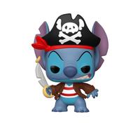 Shein Figura de vinilo Funko POP! Lilo y Stitch Pirata Stitch #1659, edición limitada de convención de invierno, modelo coleccionable con caja, lindo para e