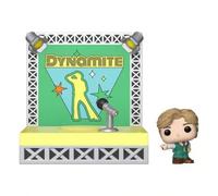 Shein Figura de vinilo mini Funko Bitty Pop Stages BTS V Dynamite Edition con escenario de exhibición, modelo coleccionable y decoración de escritorio como