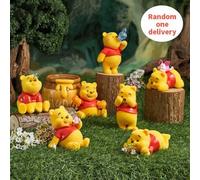 Shein Figura de Winnie the Pooh de Disney de la serie Happy Days en caja ciega, ideal como adorno de escritorio, regalo de cumpleaños perfecto (1 pieza, ent
